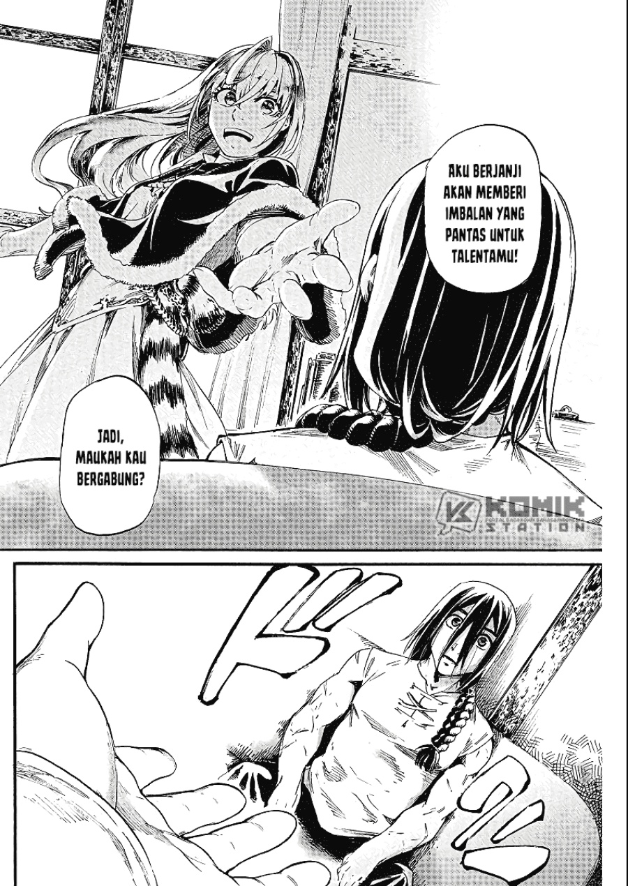 Horyo Eiyuu: Sute koma ni sareta Kendo wa Tekikoku de Nariagaru Chapter 03 Gambar 13