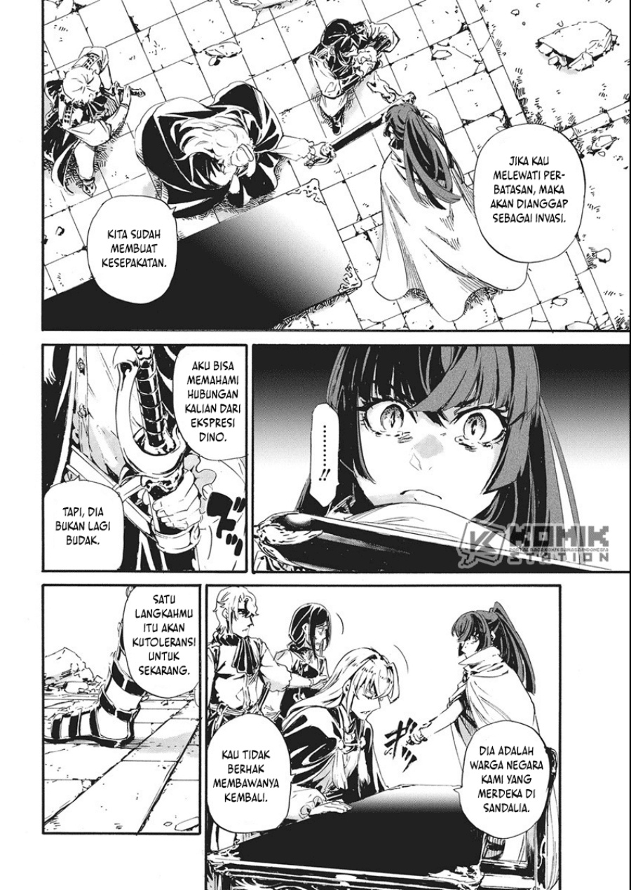 Horyo Eiyuu: Sute koma ni sareta Kendo wa Tekikoku de Nariagaru Chapter 06 Gambar 24