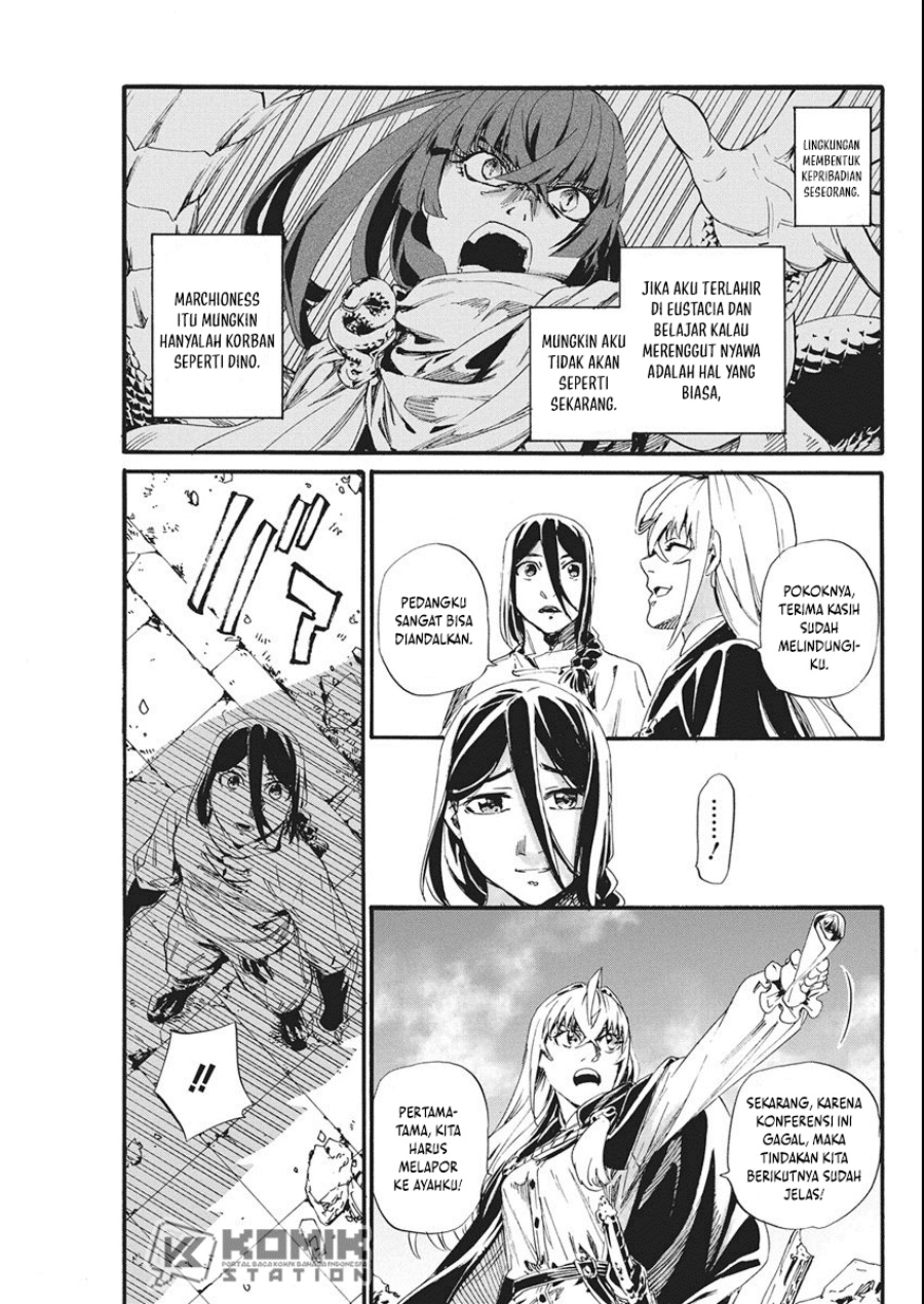 Horyo Eiyuu: Sute koma ni sareta Kendo wa Tekikoku de Nariagaru Chapter 08 Gambar 14