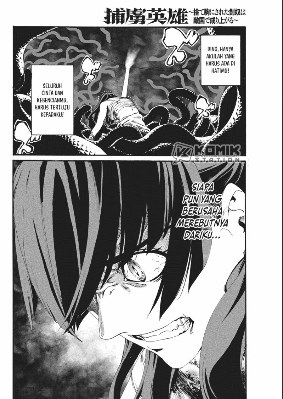 Horyo Eiyuu: Sute koma ni sareta Kendo wa Tekikoku de Nariagaru Chapter 08 Gambar 22