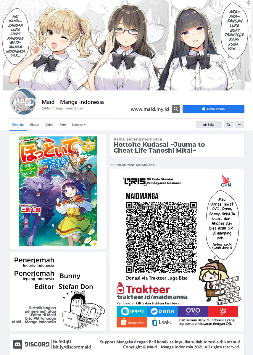 Hottoite Kudasai ~Juuma to Cheat Life Tanoshi Mitai~ Chapter 15 Gambar 2