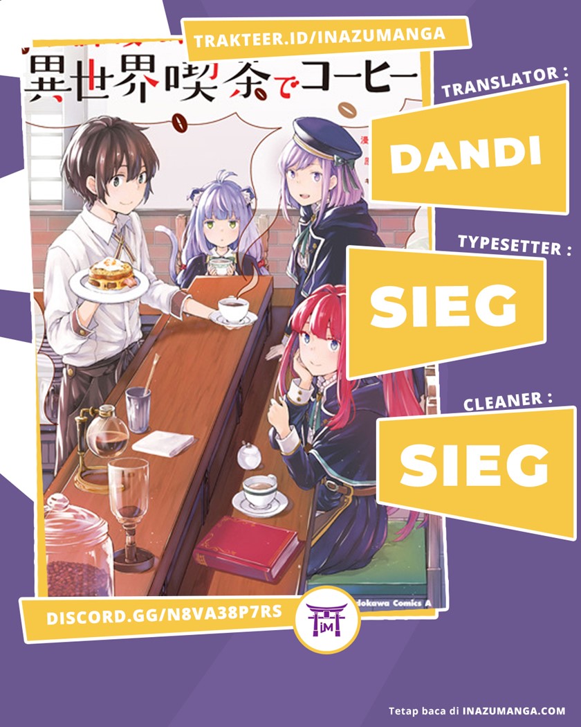 Houkago wa, Isekai Kissa de Coffee wo Chapter 04 Gambar 1