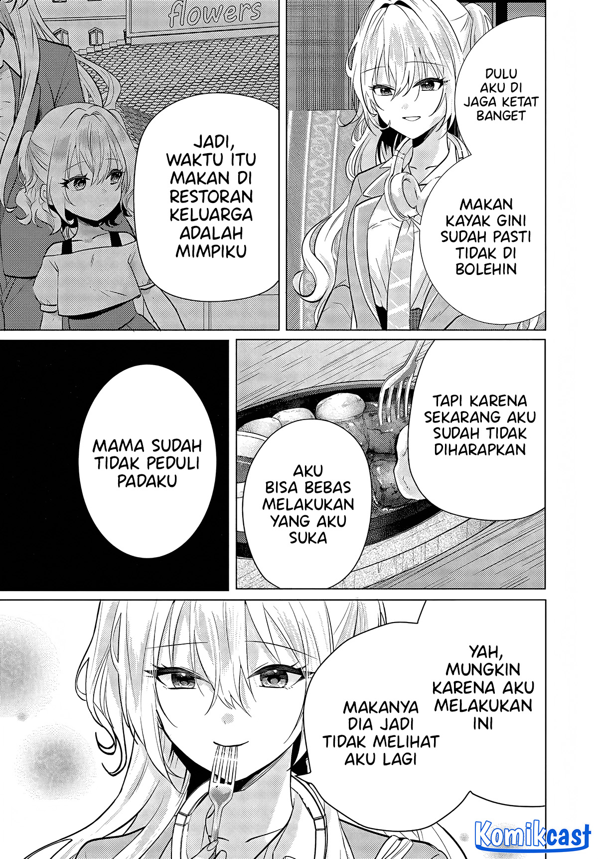 Houkago, Famiresu de, Kurasu no Ano Ko to Chapter 04 Gambar 6