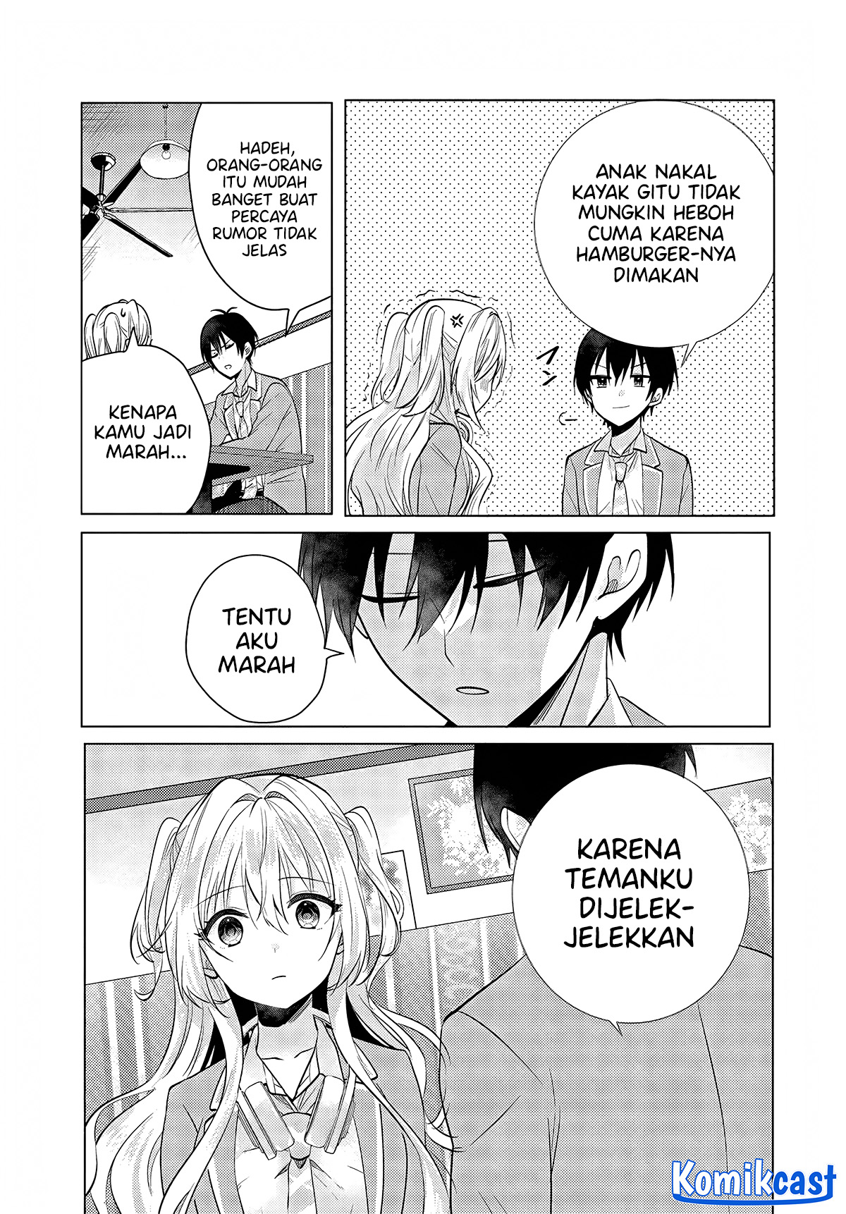 Houkago, Famiresu de, Kurasu no Ano Ko to Chapter 04 Gambar 12