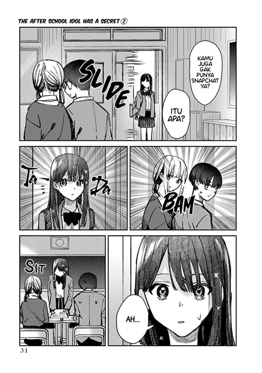 Houkago no Idol ni wa Himitsu ga aru Chapter 09 Gambar 9
