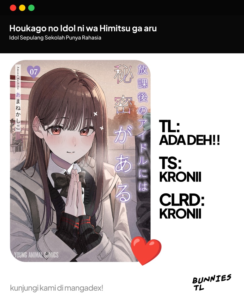 Houkago no Idol ni wa Himitsu ga aru Chapter 31 Gambar 1