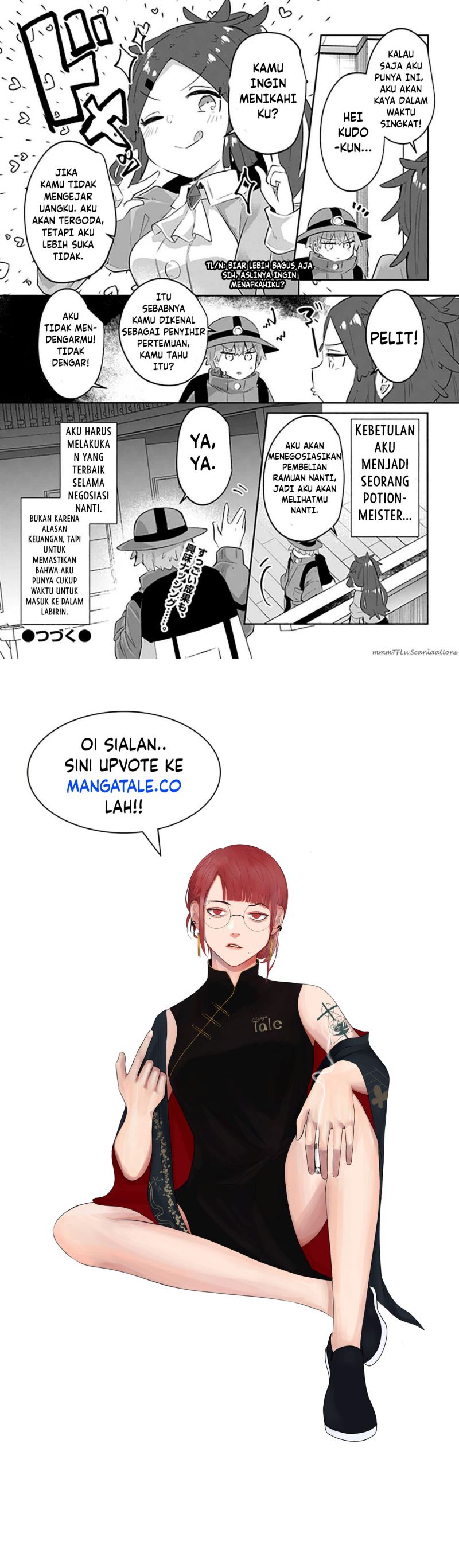 Houkago no Meikyuu Boukensha: Nippon to Isekai wo Ikiki Dekiru You ni Natta Boku wa Level Up ni Isoshimi Masu Chapter 07 Gambar 17