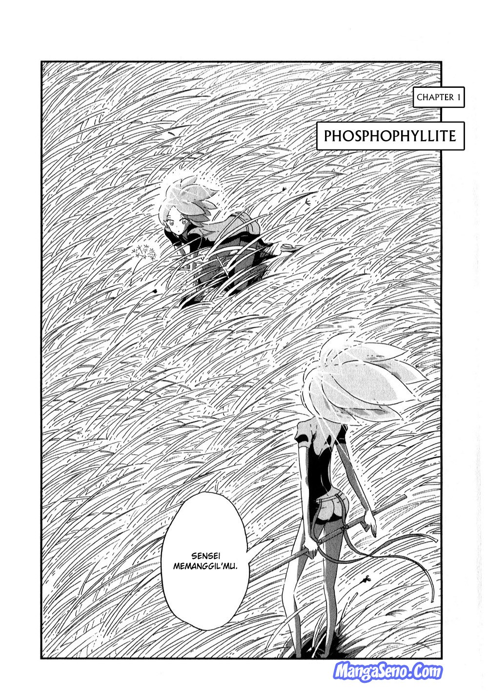 Houseki no Kuni Chapter 01 Gambar 9