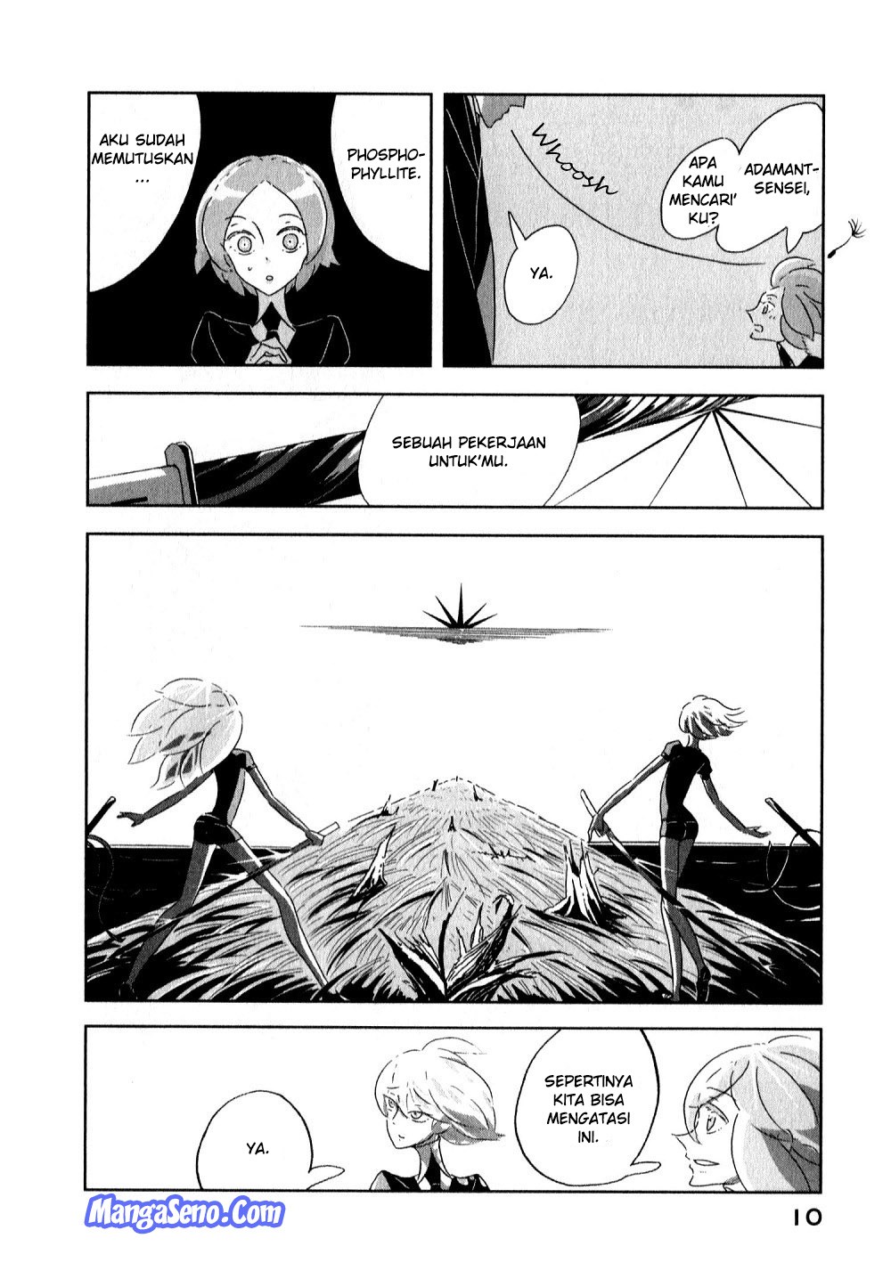 Houseki no Kuni Chapter 01 Gambar 14