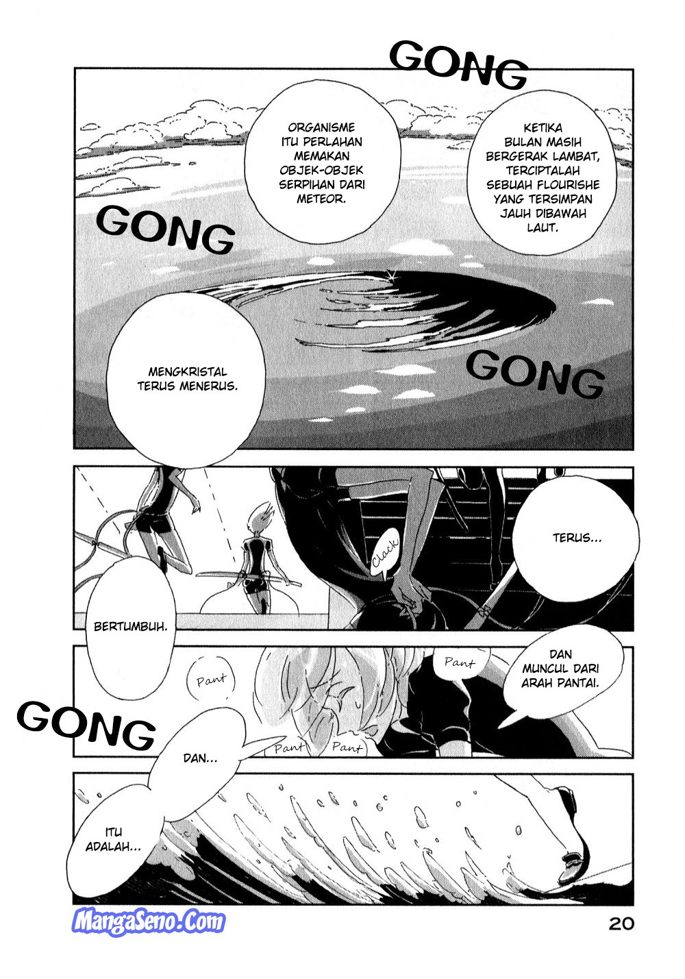 Houseki no Kuni Chapter 01 Gambar 24