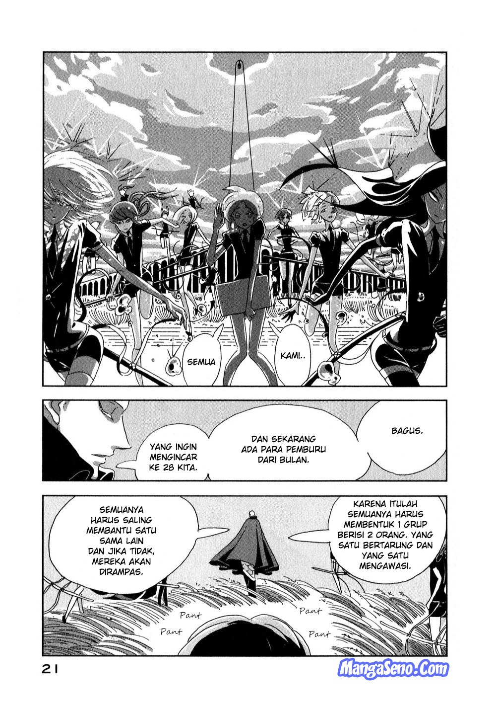 Houseki no Kuni Chapter 01 Gambar 25