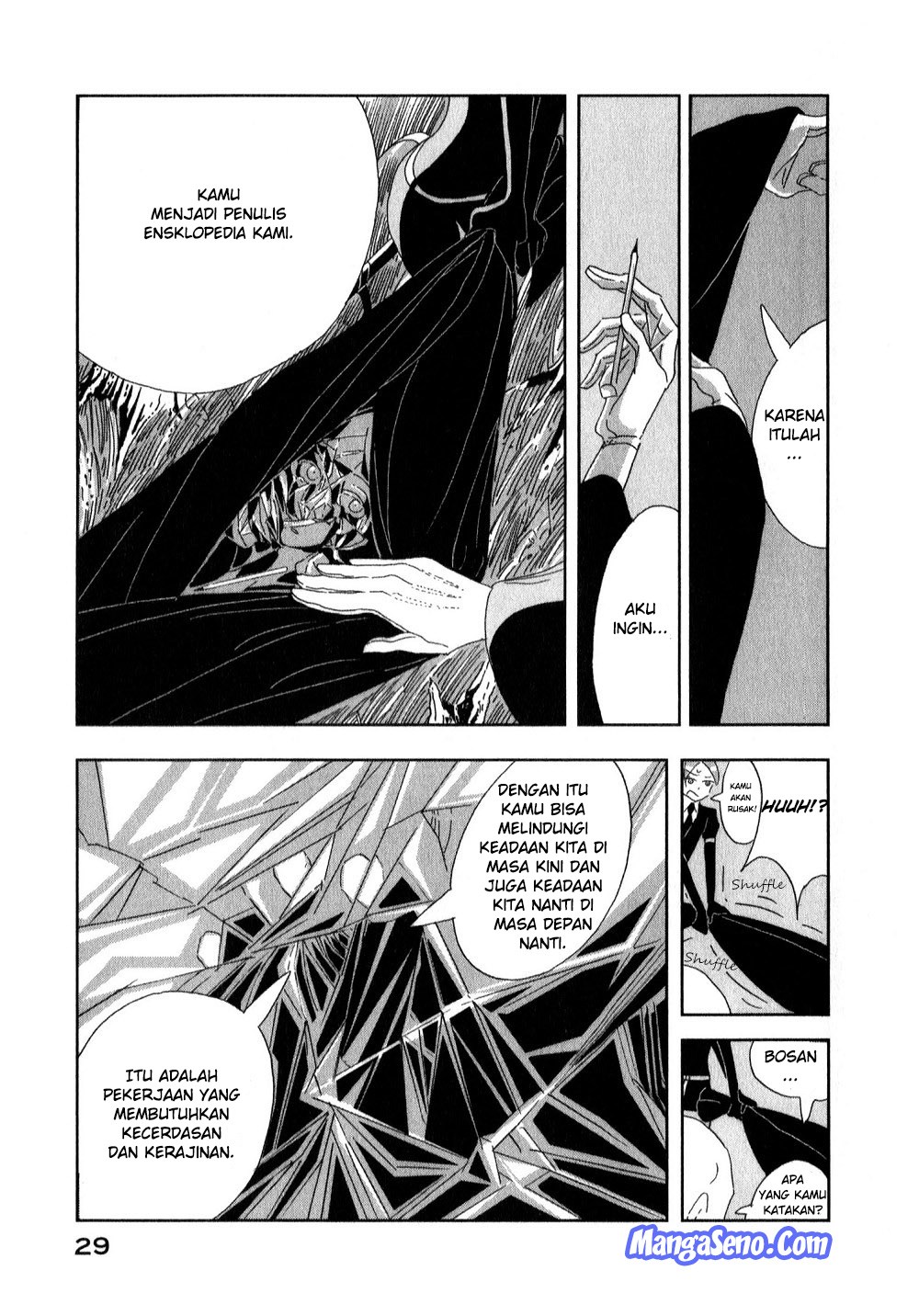 Houseki no Kuni Chapter 01 Gambar 33