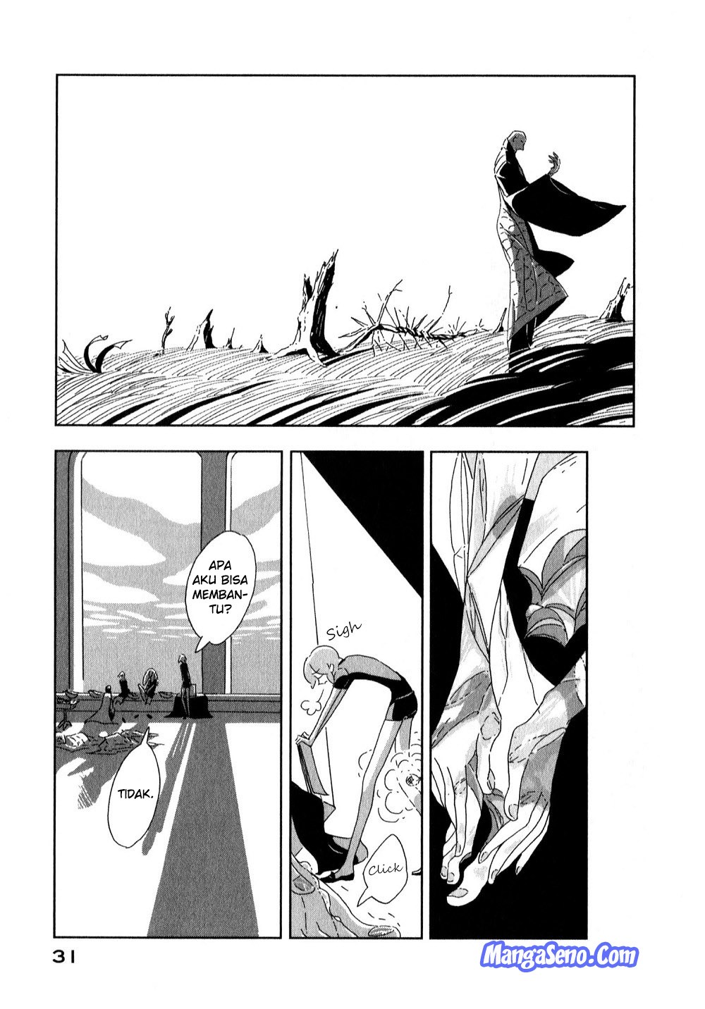 Houseki no Kuni Chapter 01 Gambar 35