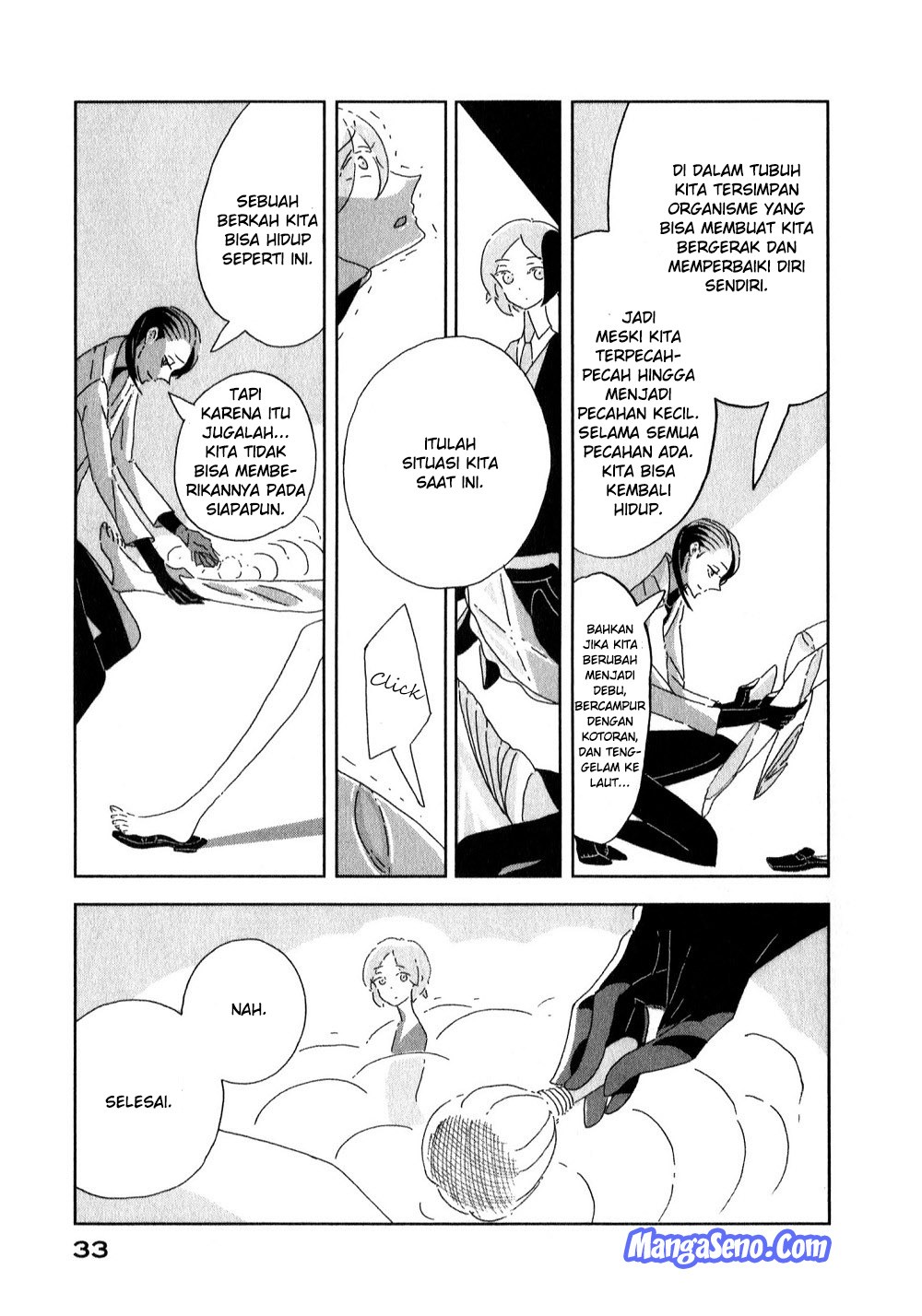 Houseki no Kuni Chapter 01 Gambar 37