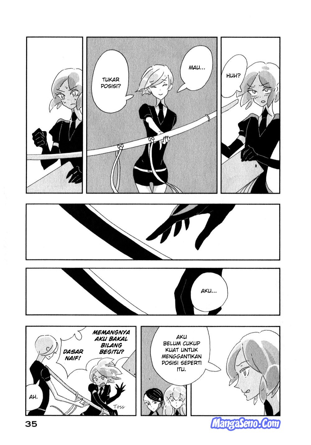 Houseki no Kuni Chapter 01 Gambar 39