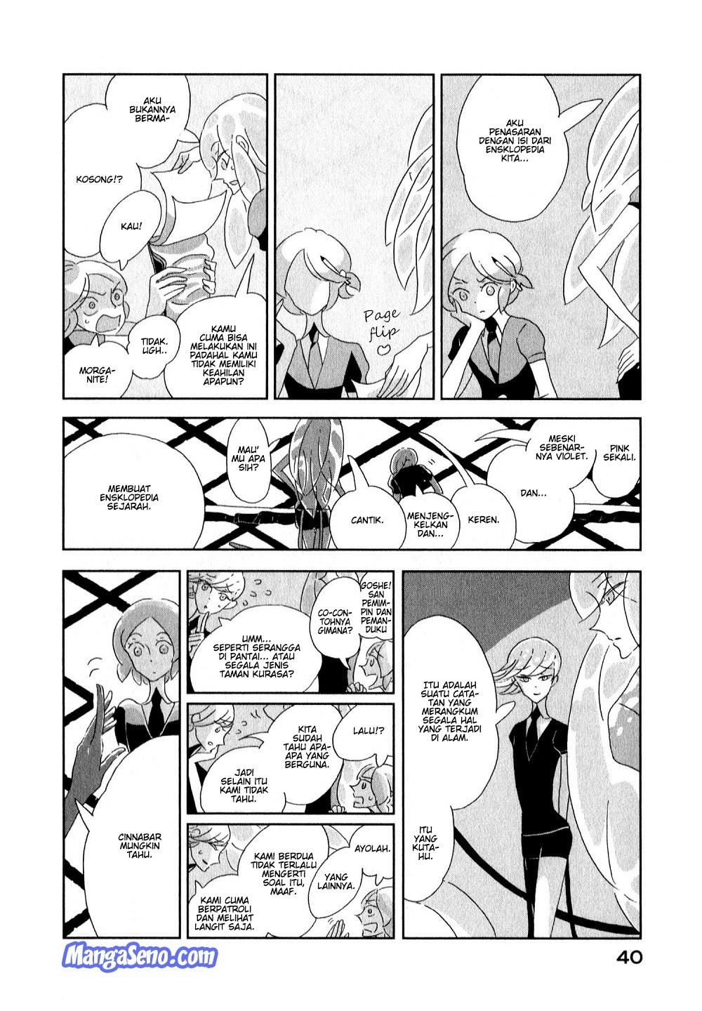 Houseki no Kuni Chapter 02 Gambar 4