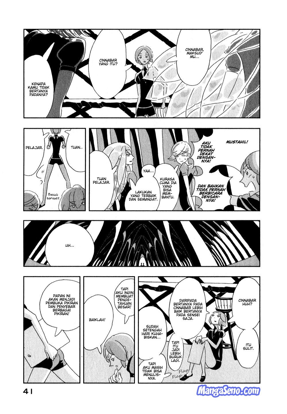 Houseki no Kuni Chapter 02 Gambar 5