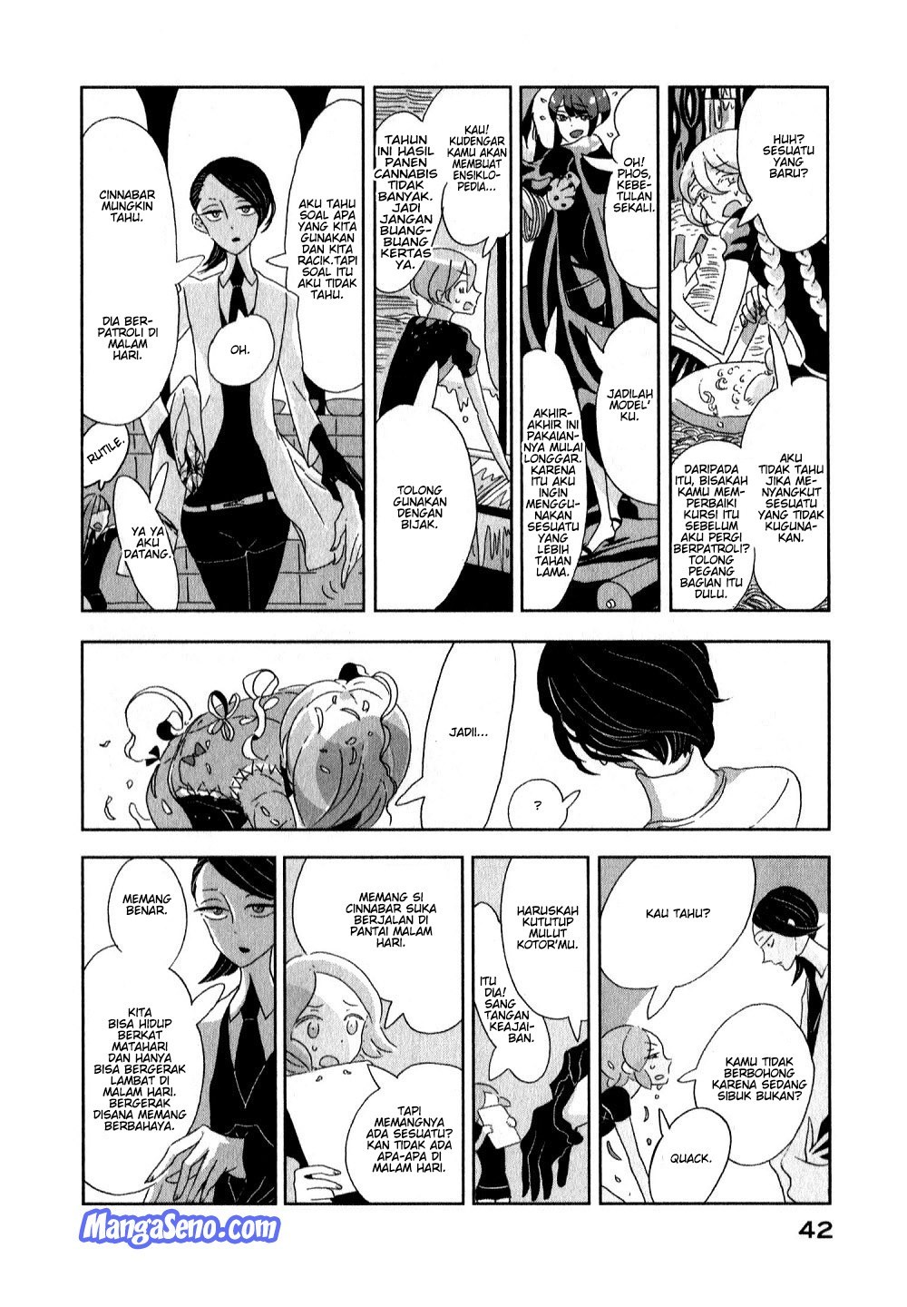 Houseki no Kuni Chapter 02 Gambar 6