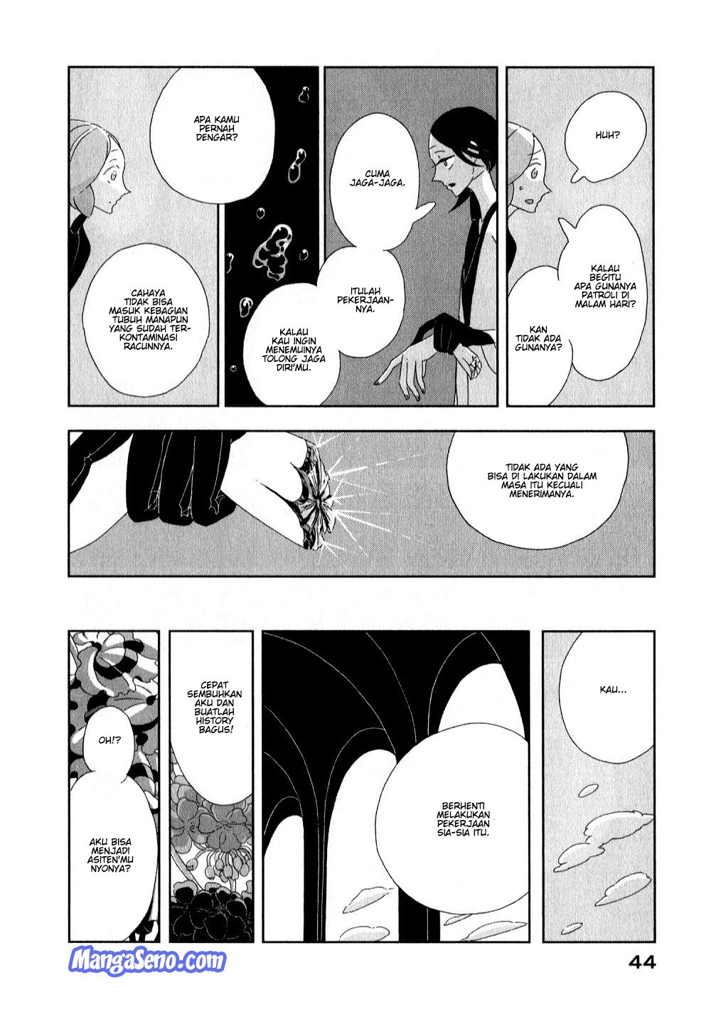 Houseki no Kuni Chapter 02 Gambar 9