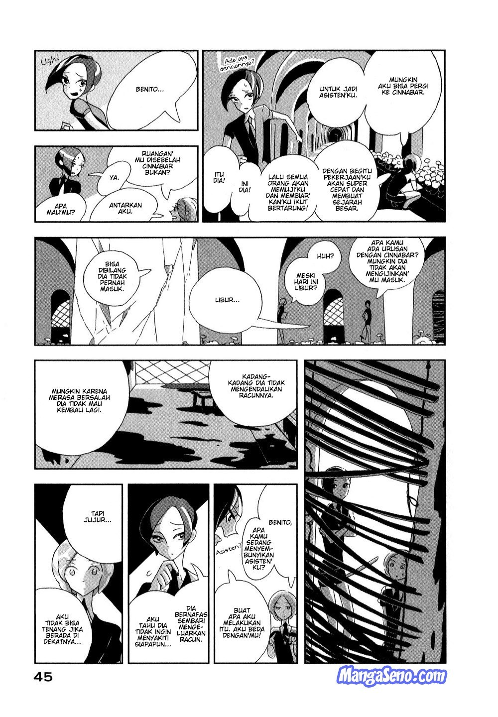 Houseki no Kuni Chapter 02 Gambar 10