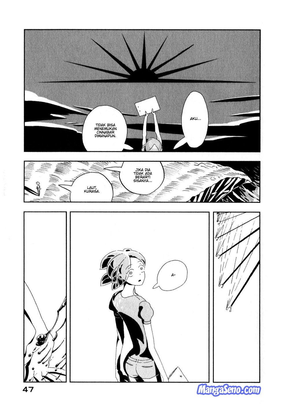 Houseki no Kuni Chapter 02 Gambar 12