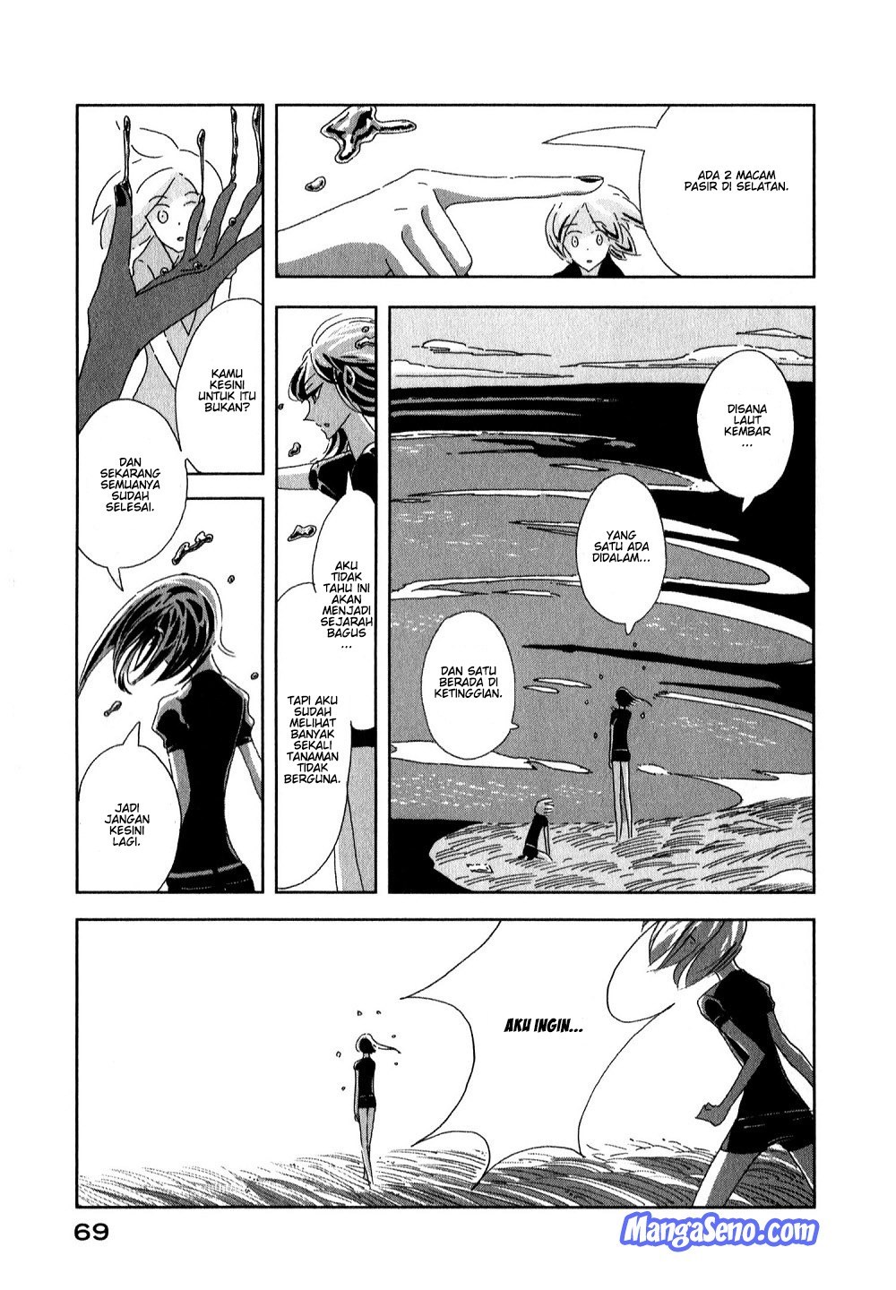Houseki no Kuni Chapter 02 Gambar 34