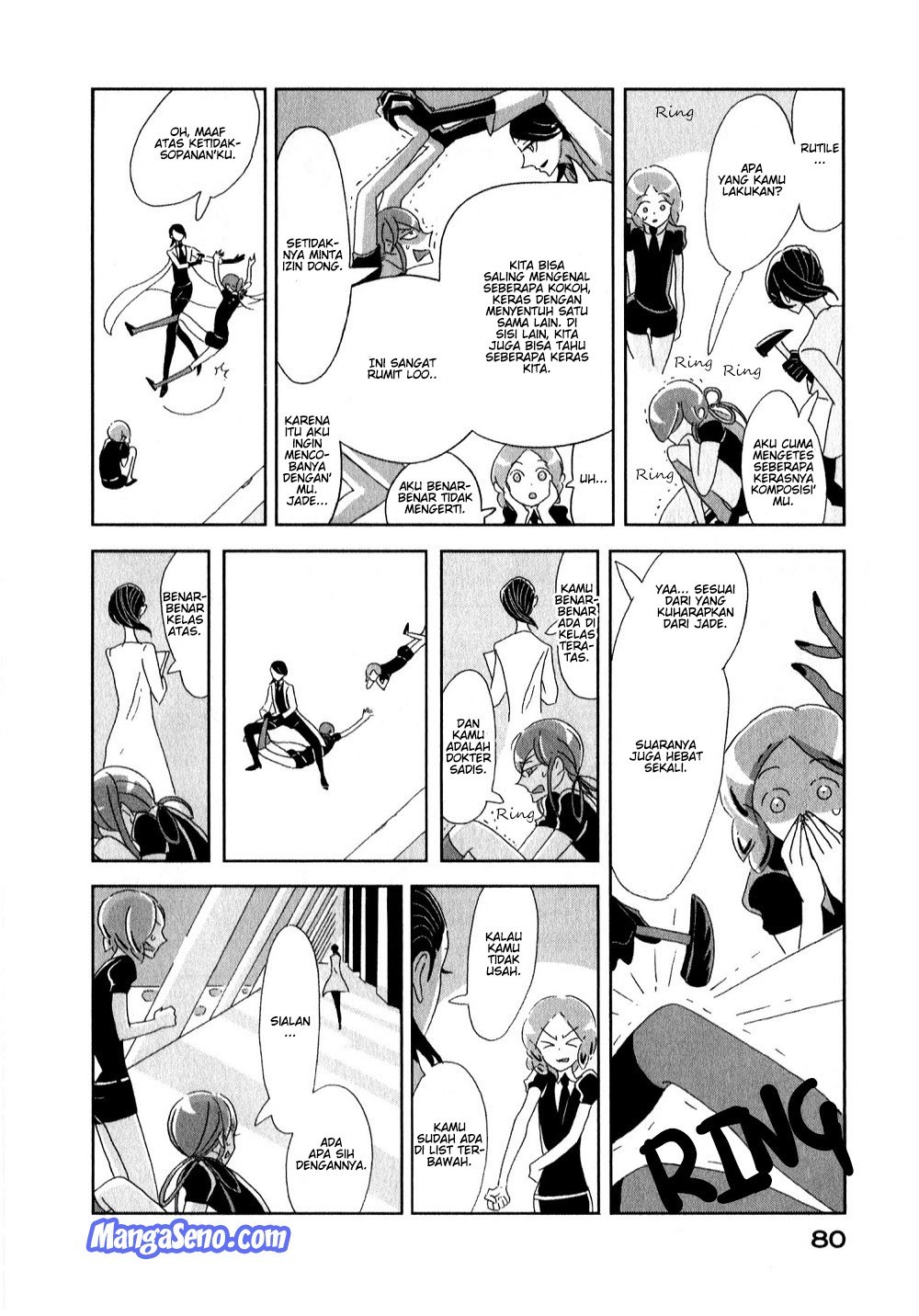 Houseki no Kuni Chapter 03 Gambar 9