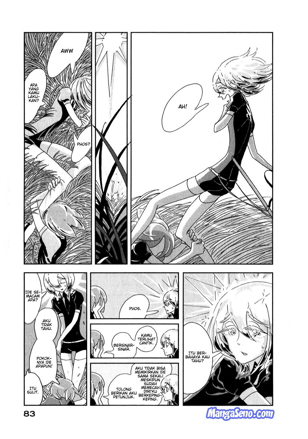 Houseki no Kuni Chapter 03 Gambar 12