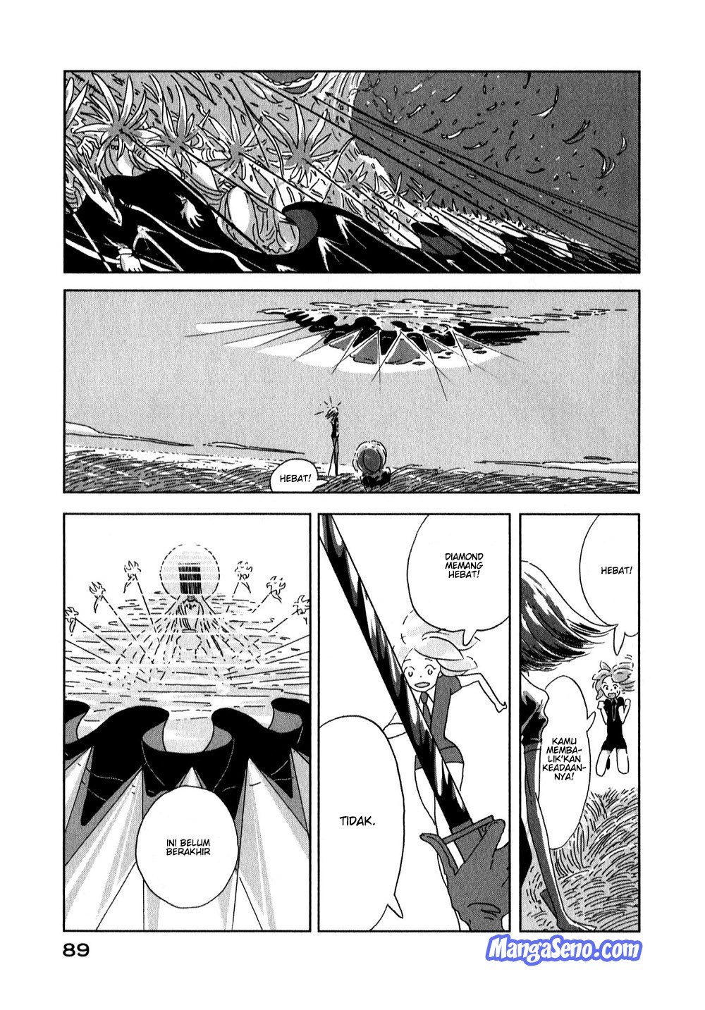 Houseki no Kuni Chapter 03 Gambar 18
