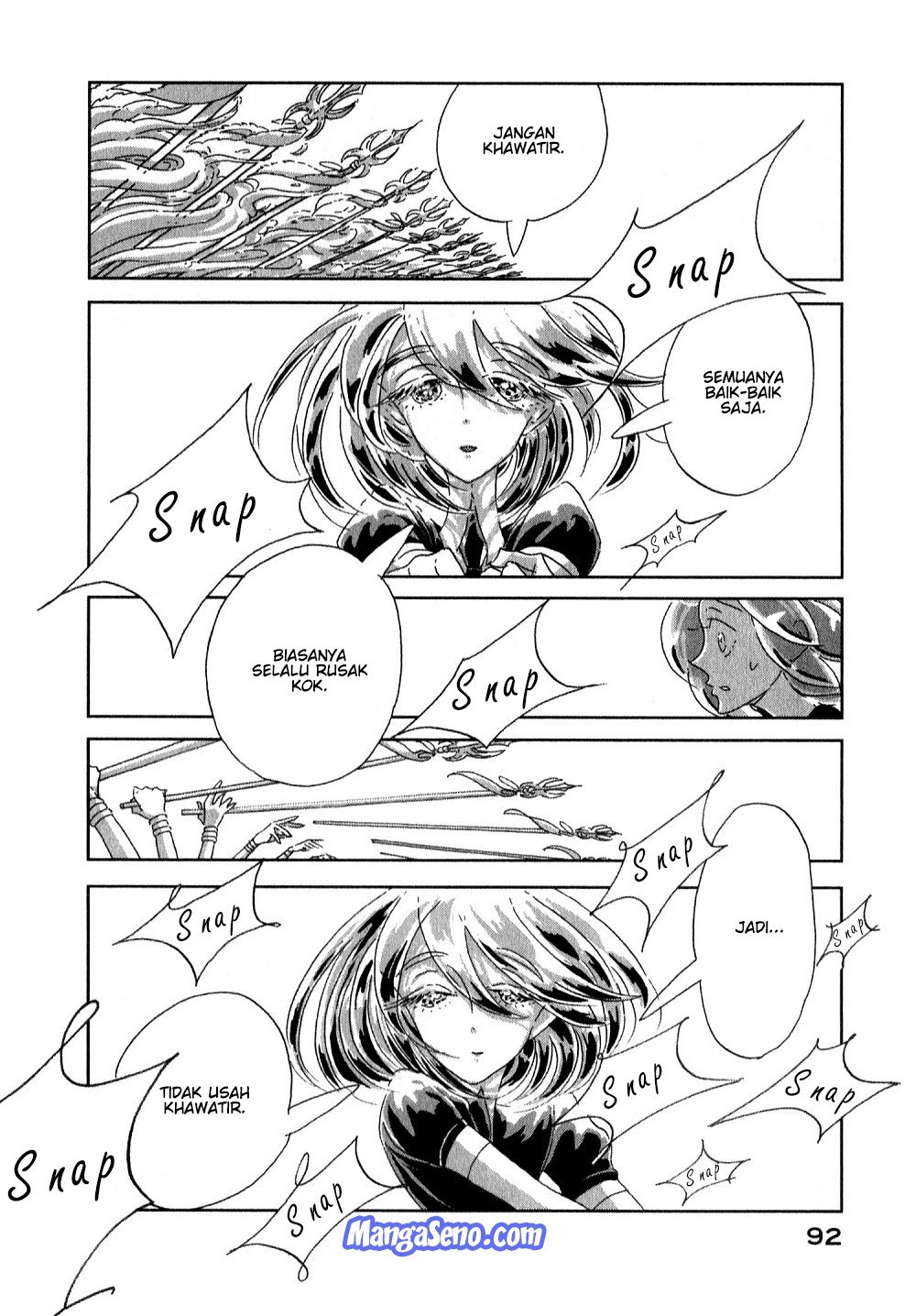 Houseki no Kuni Chapter 03 Gambar 21