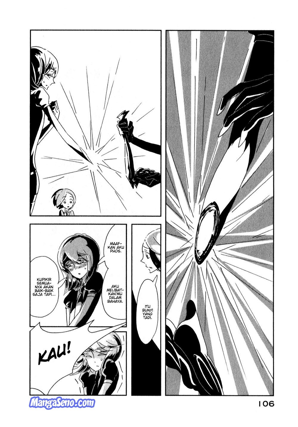 Houseki no Kuni Chapter 03 Gambar 35