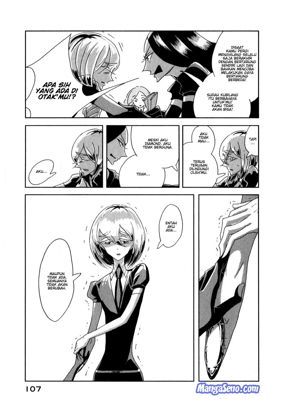 Houseki no Kuni Chapter 03 Gambar 36