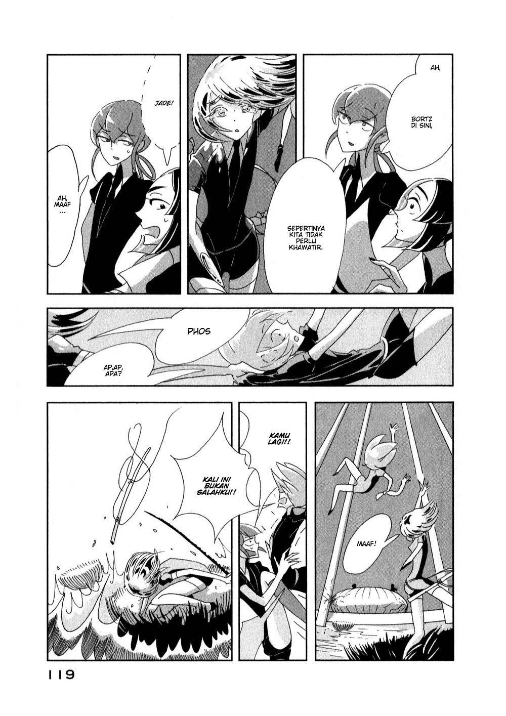 Houseki no Kuni Chapter 04 Gambar 6