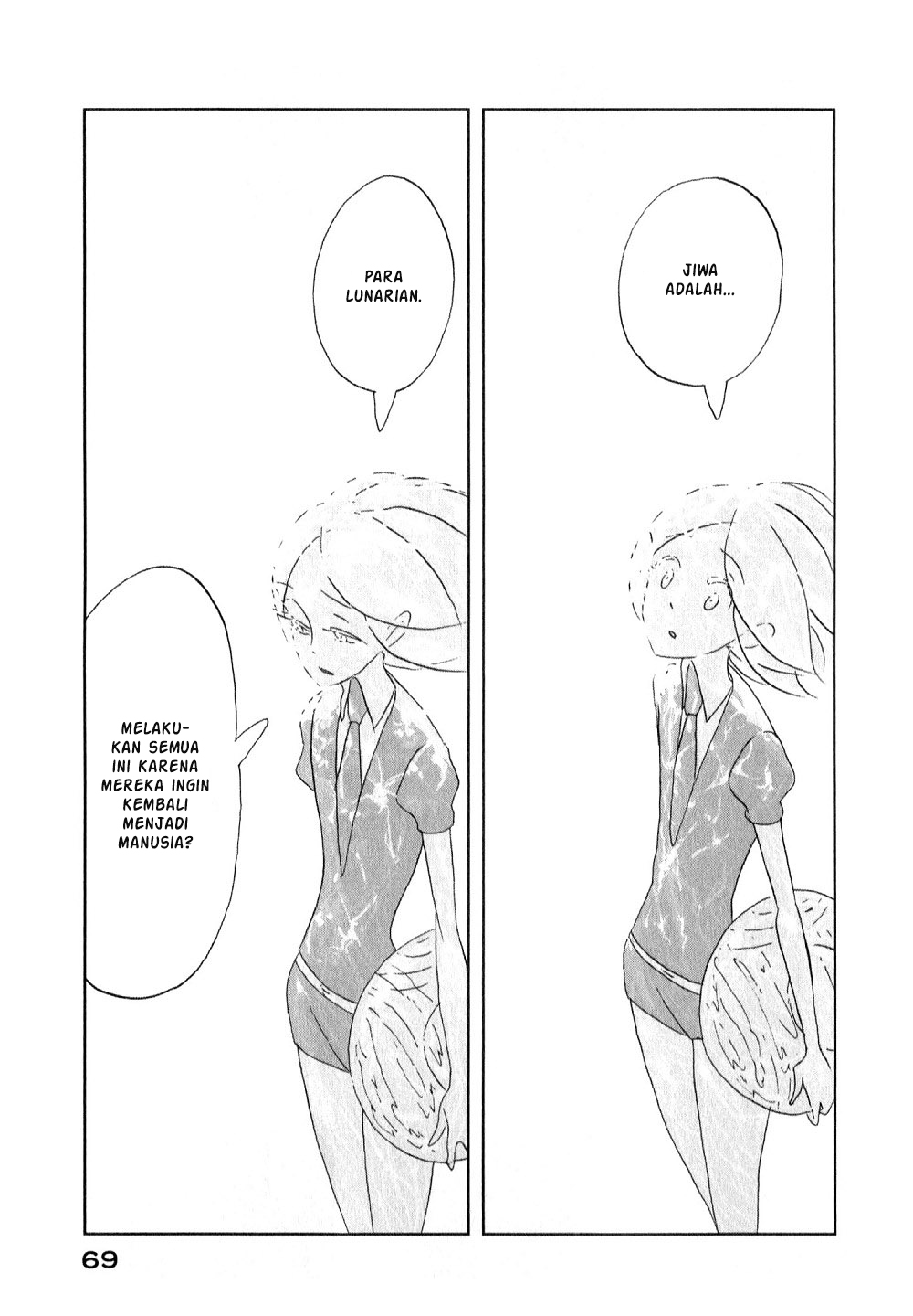 Houseki no Kuni Chapter 09 Gambar 13