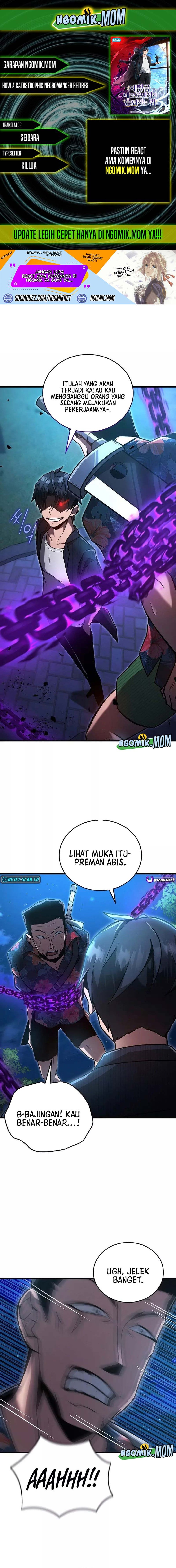 How a Catastrophic Necromancer Retires Chapter 05 Gambar 1