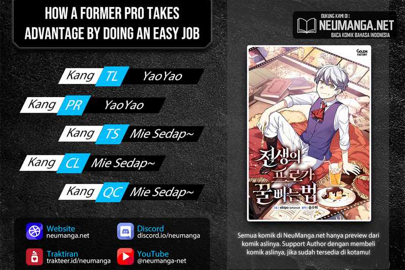 How a Former Pro Takes Advantage by Doing an Easy Job (How the Pro in His Past Life Sucks the Sweet) Chapter 09 Gambar 1