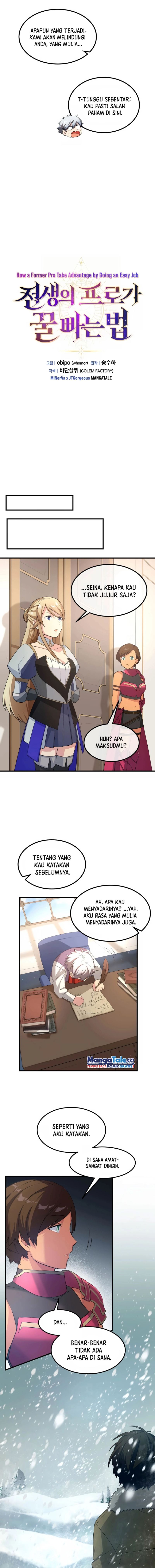 How a Former Pro Takes Advantage by Doing an Easy Job (How the Pro in His Past Life Sucks the Sweet) Chapter 25 Gambar 5