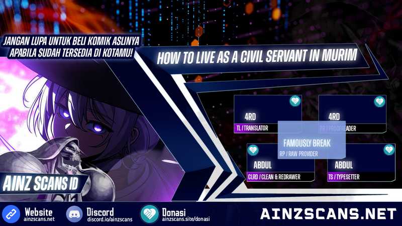 How to Live as a Civil Servant in Murim Chapter 01 Gambar 1