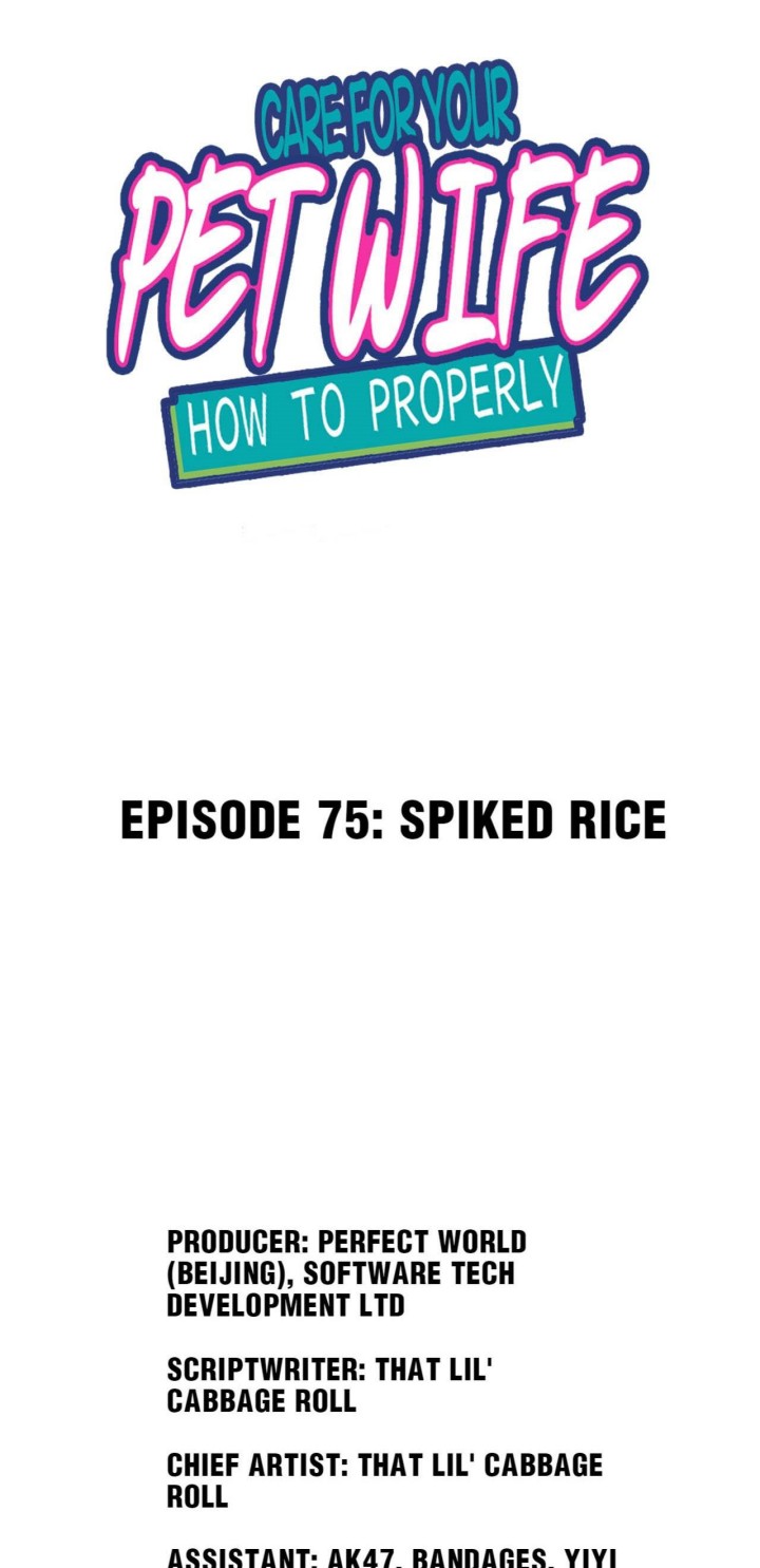 How To Properly Care For Your Pet Wife Chapter 75 Gambar 2