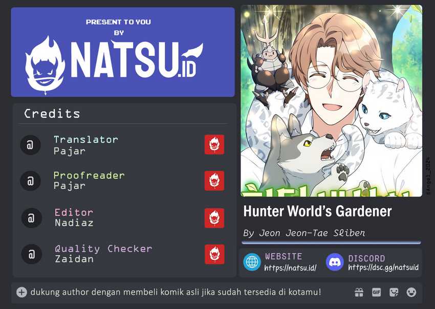 Hunter World’s Gardener Chapter 49 Gambar 1