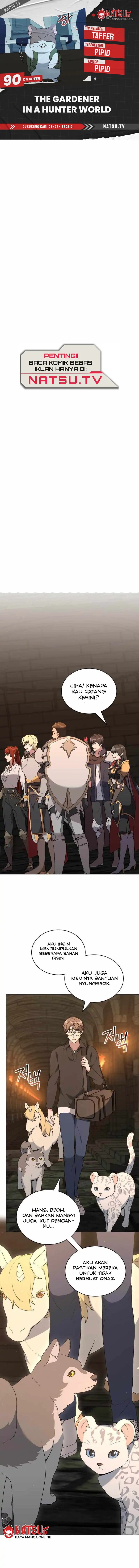Hunter World’s Gardener Chapter 90 Gambar 1