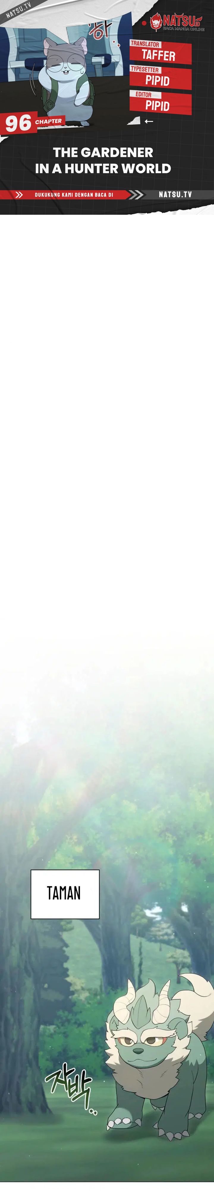 Hunter World’s Gardener Chapter 96 Gambar 1