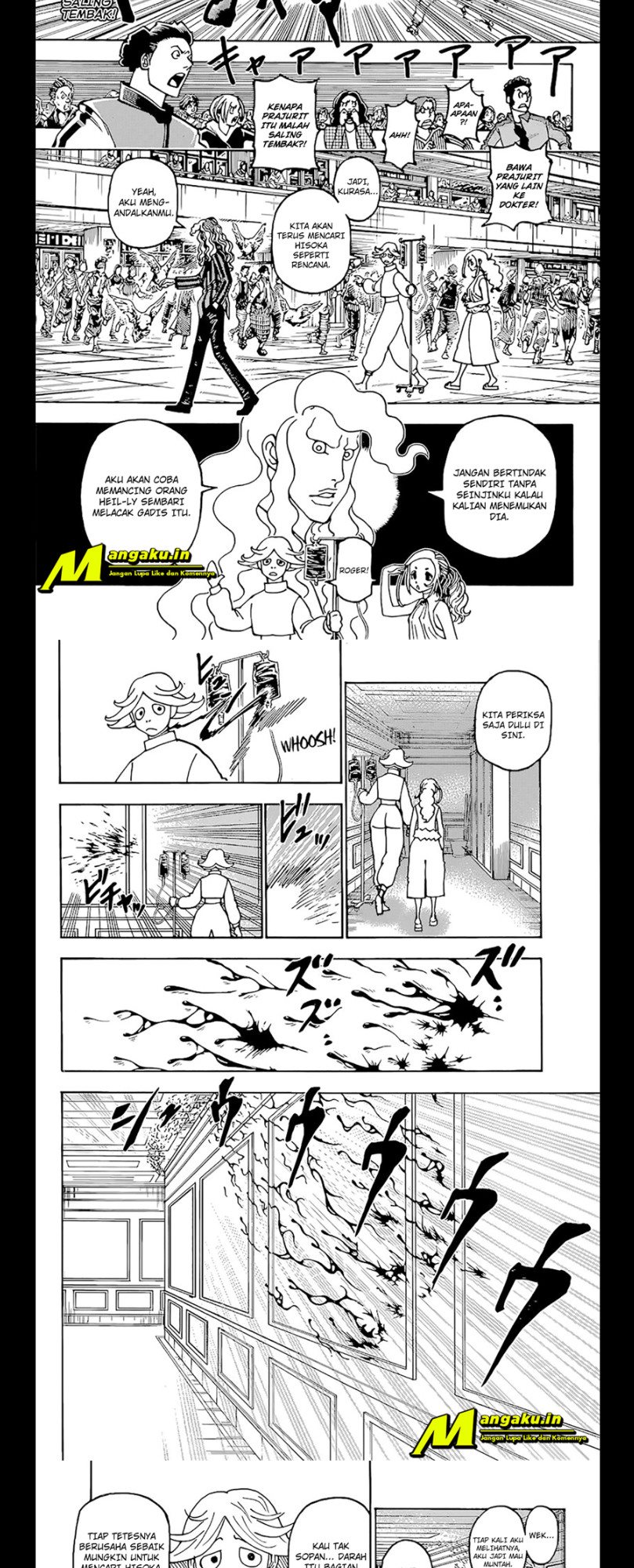 Hunter x Hunter Chapter 391 Gambar 2