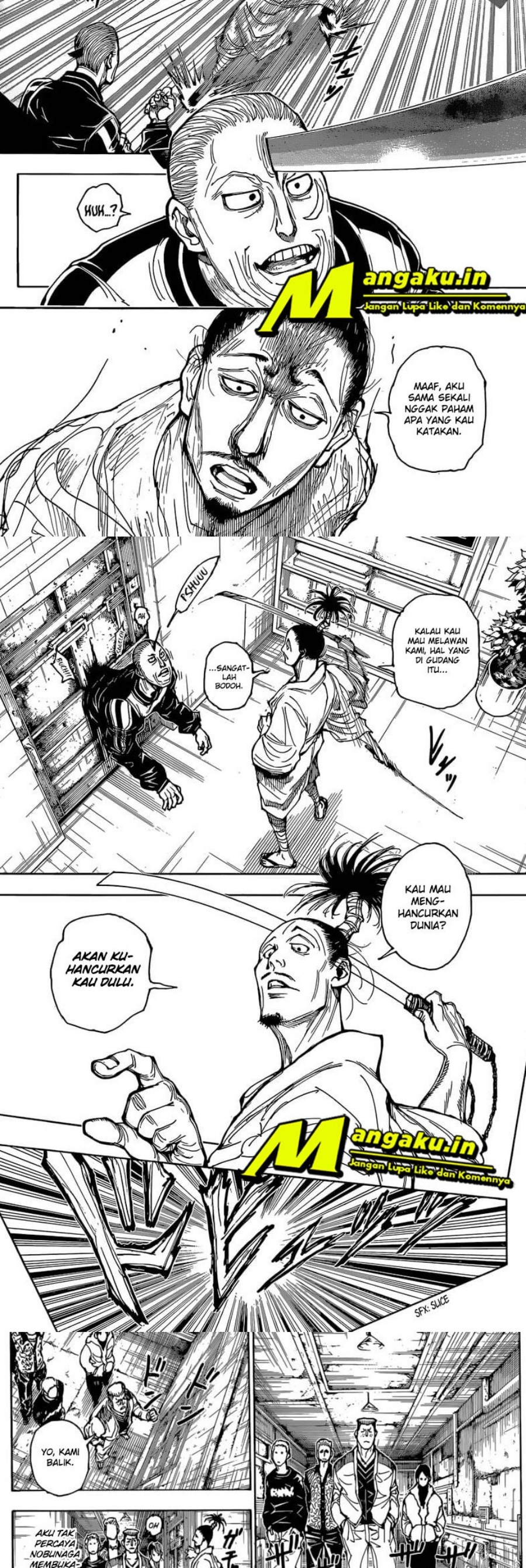 Hunter x Hunter Chapter 393 Gambar 2