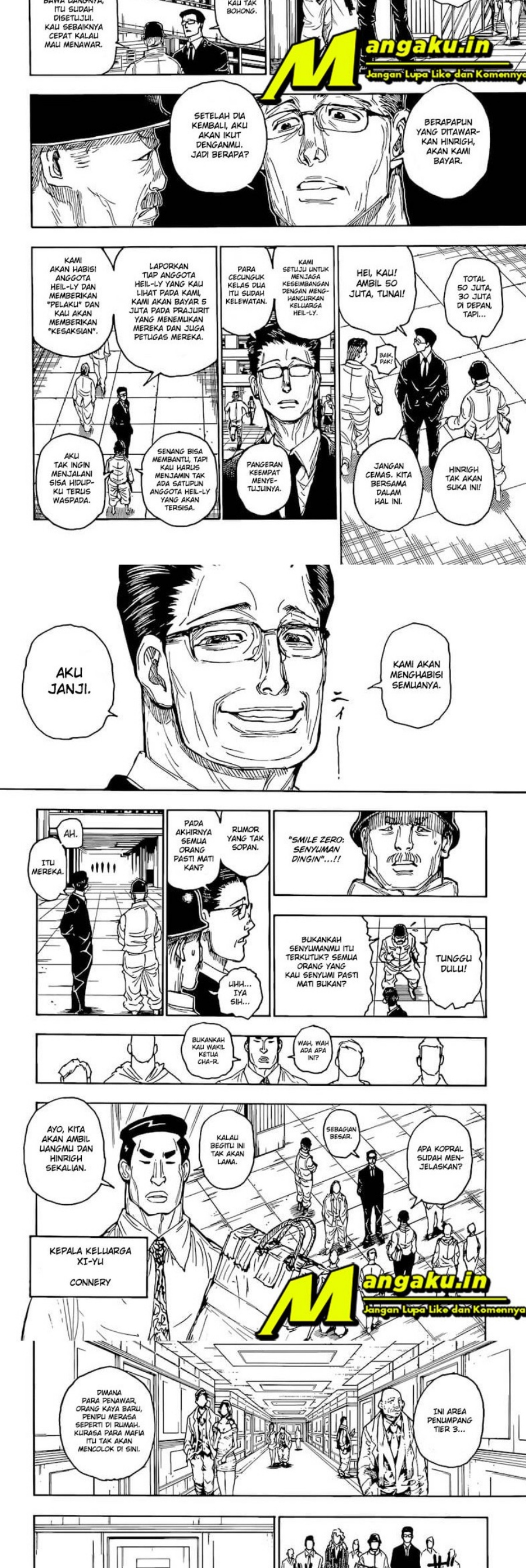 Hunter x Hunter Chapter 393 Gambar 8