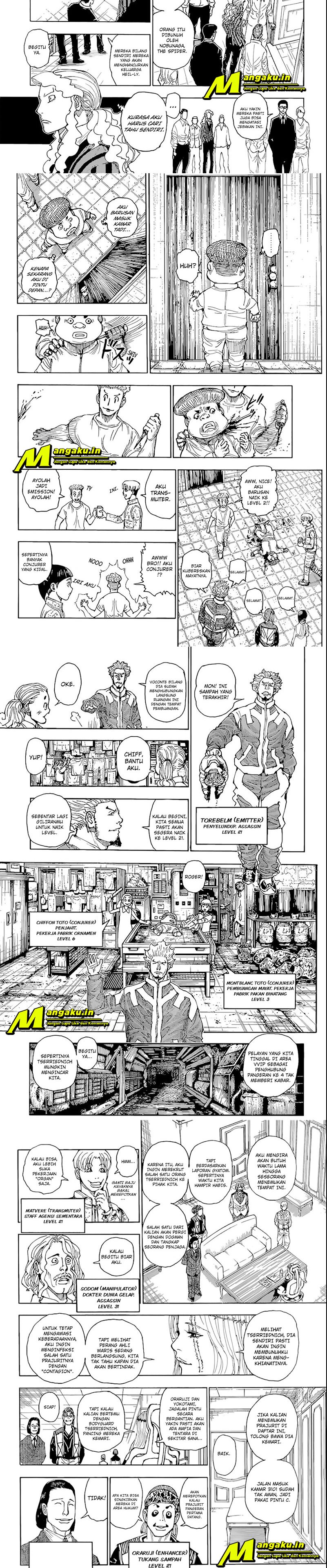 Hunter x Hunter Chapter 394 Gambar 2