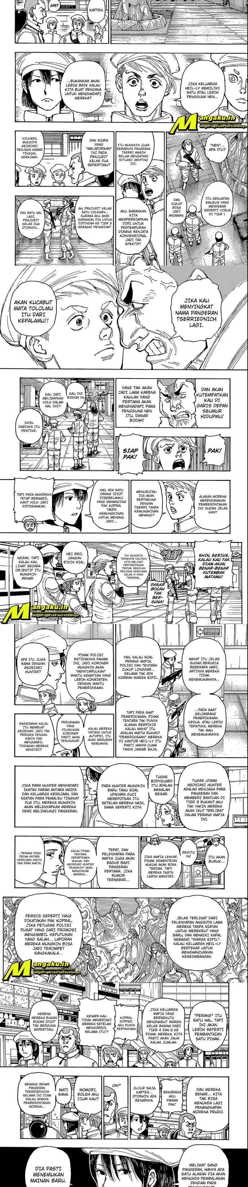 Hunter x Hunter Chapter 394 Gambar 4