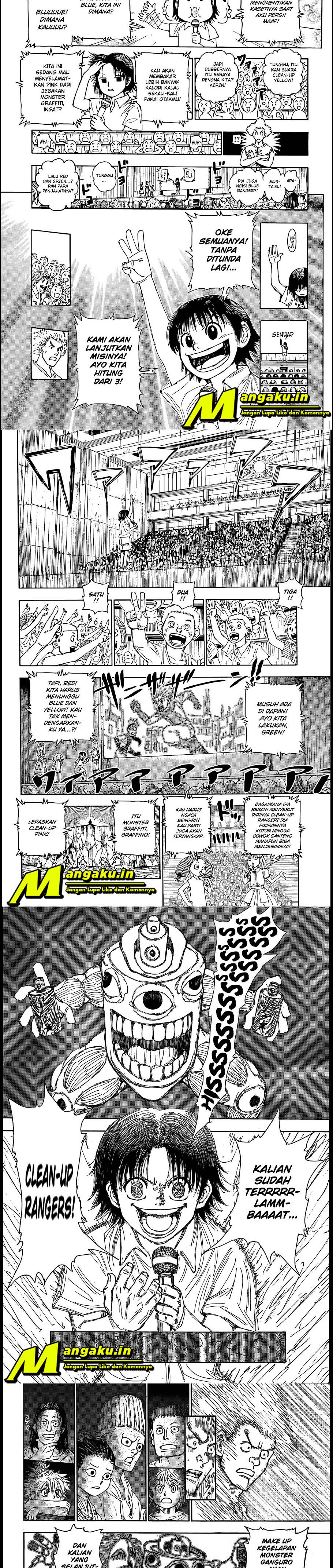 Hunter x Hunter Chapter 396 Gambar 3