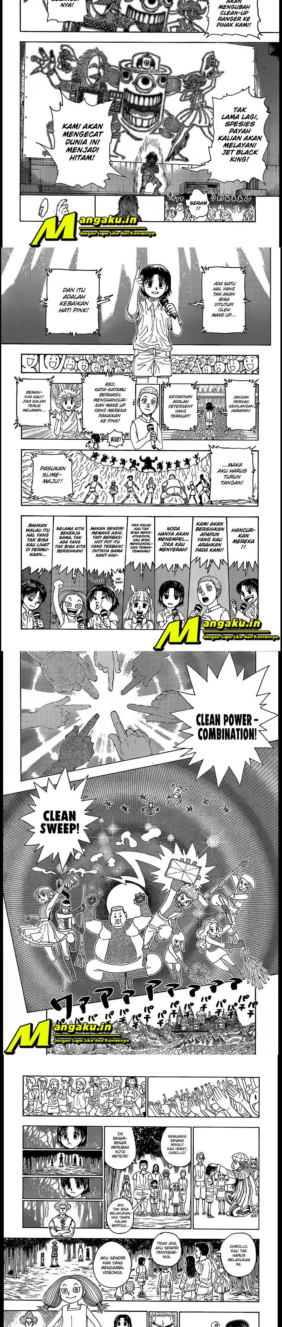 Hunter x Hunter Chapter 396 Gambar 4