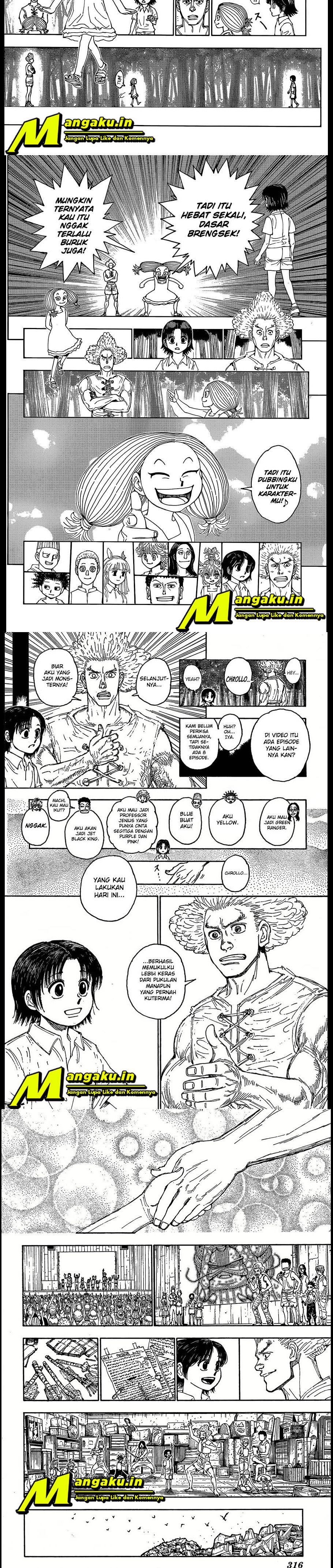 Hunter x Hunter Chapter 396 Gambar 5